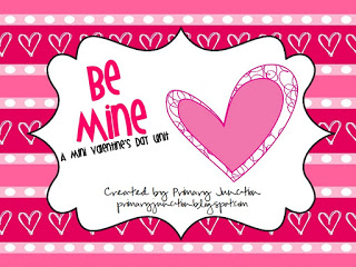 Be Mine: A Mini-Valentine’s Day Unit & An Awesome Giveaway!