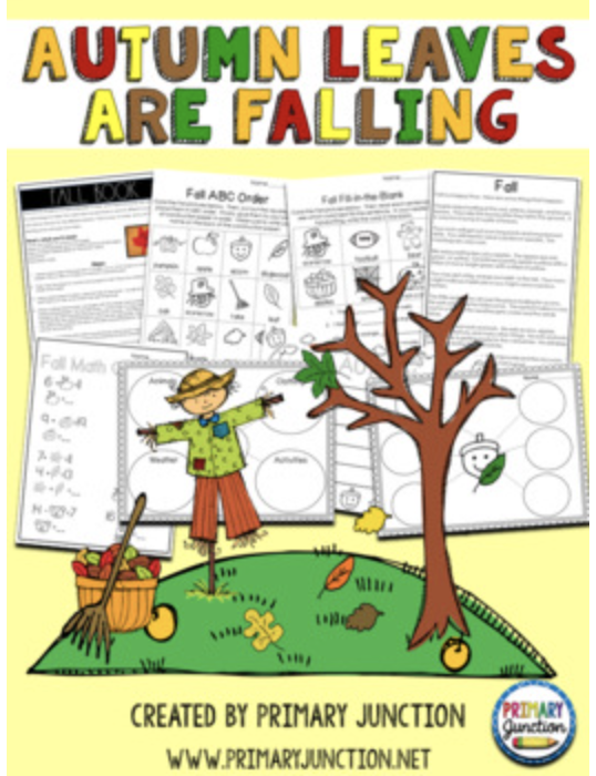 Autumn Leaves Are Falling! – Free Resources!