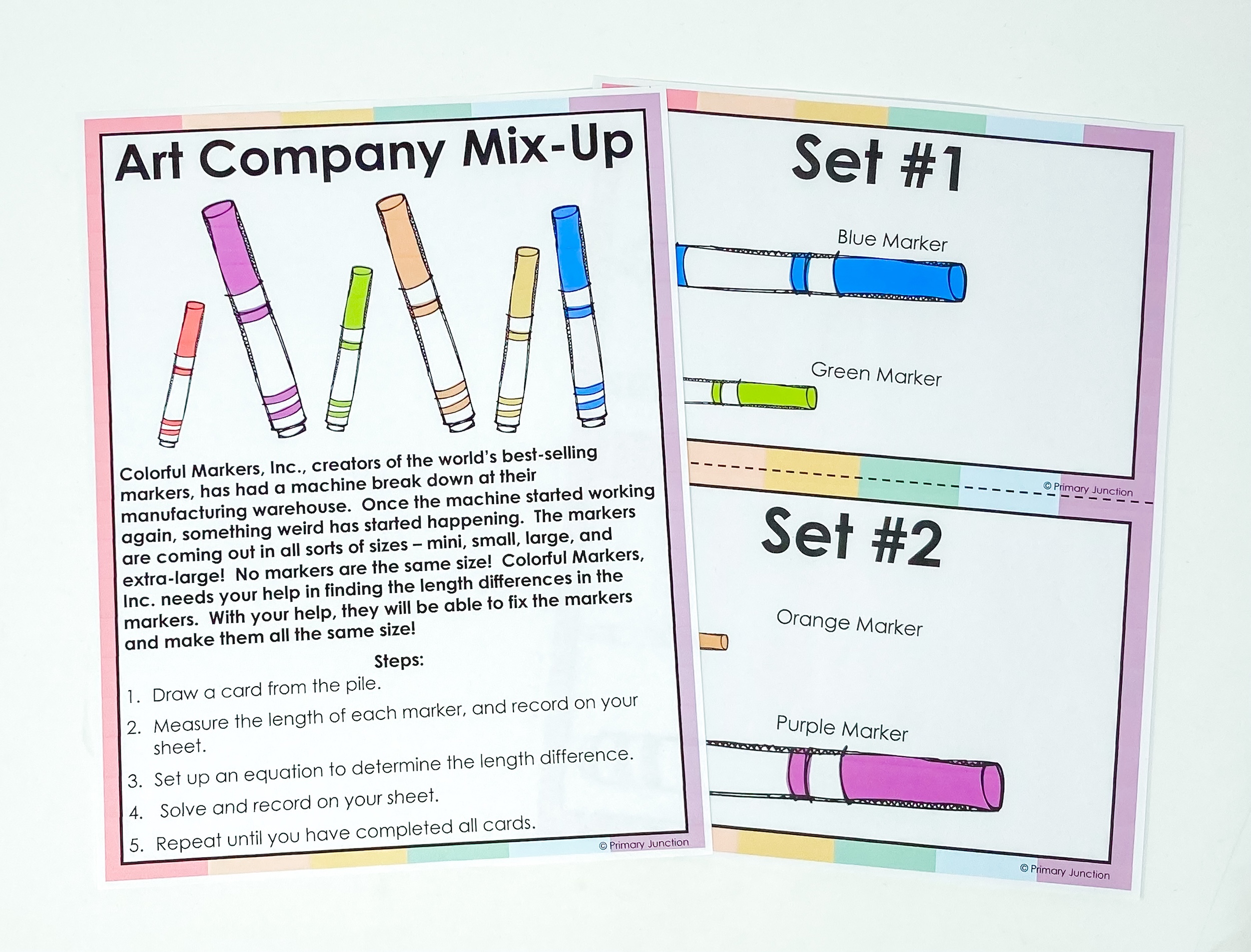 Second Grade Measurement 2nd Grade Length Differences Comparing Lesson Plan Math Centers Measuring Paths Adding Lengths Units Comparing Estimating Word Problems