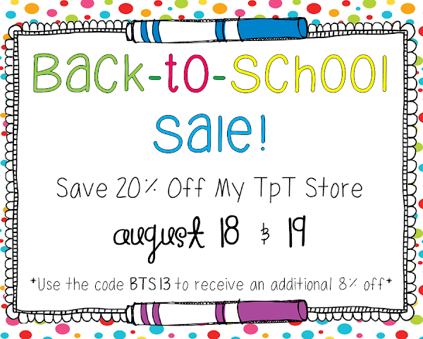 Back-to-School Sale!