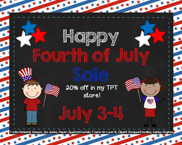 Fourth of July Sale!