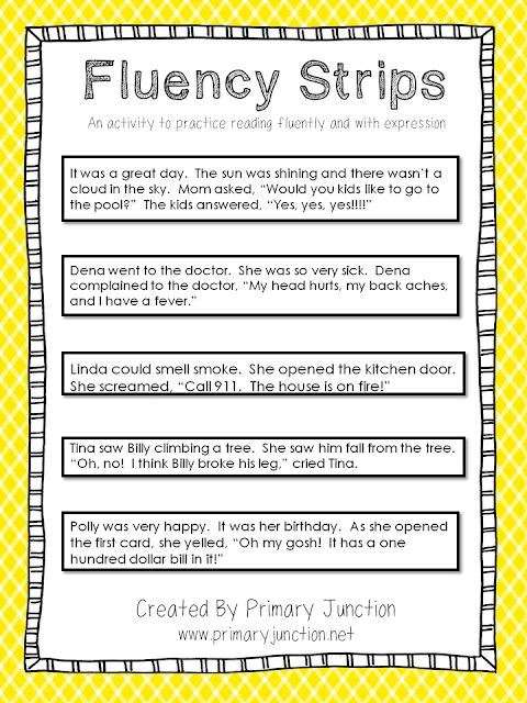 Fluency Strips