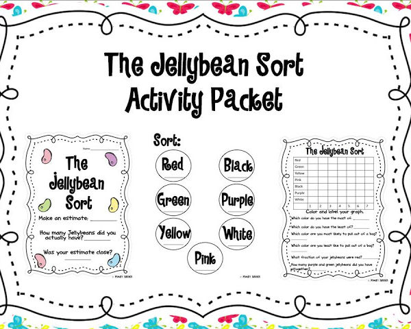 Free Jellybean Graphing Activity