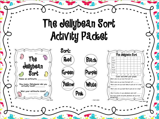 Jellybean Sort and Graphing Freebie