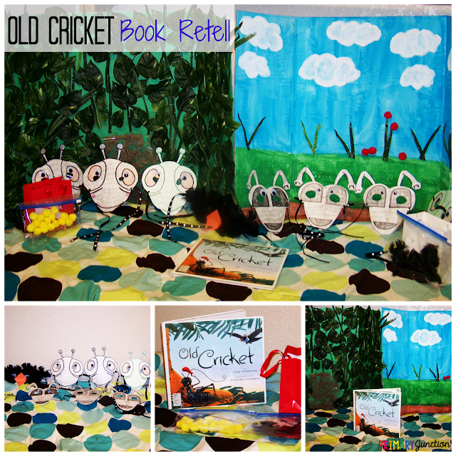 Old Cricket Book Retell Activity