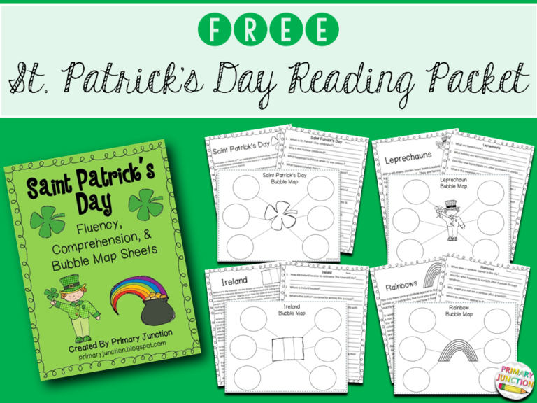 Free St. Patrick’s Day Reading Packet