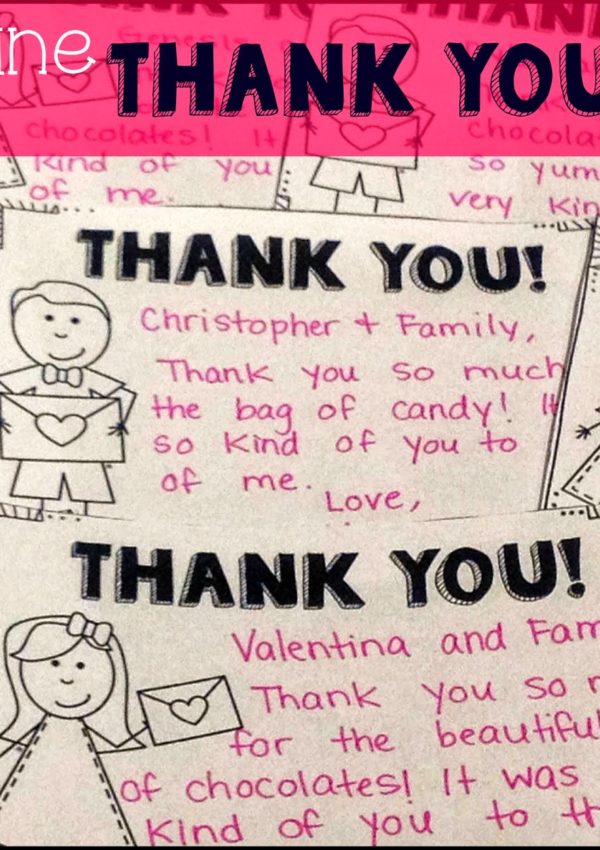 Valentine Thank You Cards