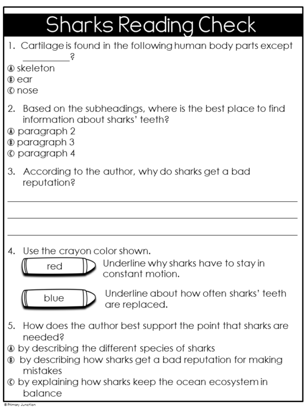 Spring and Summer Non-Fiction Reading Comprehension Passages