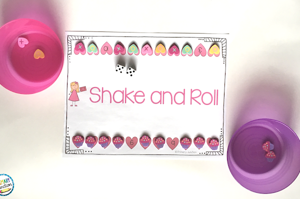 Shake and Roll Addition Fact Fluency Games