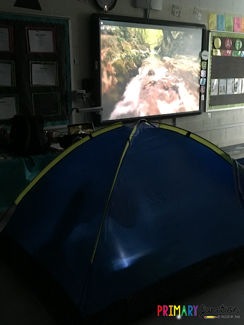camp learned a lot end of the school year room transformation review week celebration flashlight reading