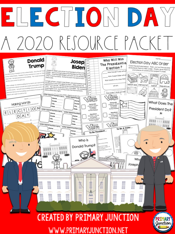 Election Day 2020 Mini Unit for the Classroom