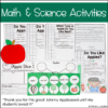 Johnny Appleseed Apple Craft Apple Life Cycle Apple Literacy Activities Apple Math Activities
