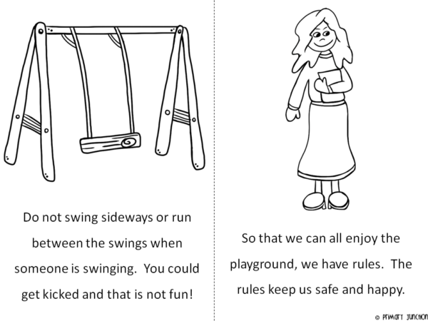 Playground Rules Readers Emergent Reader Reading Comprehension Passage