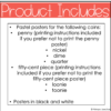 Canadian Coins Pastel Money Posters Identification Value Counting Identifying