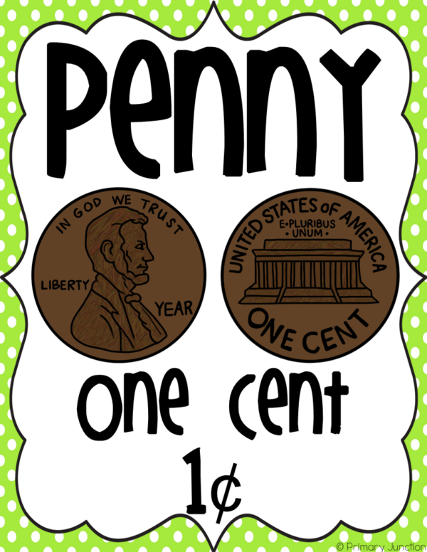 Money Posters for the Classroom Polka Dot Coin and Bill Posters