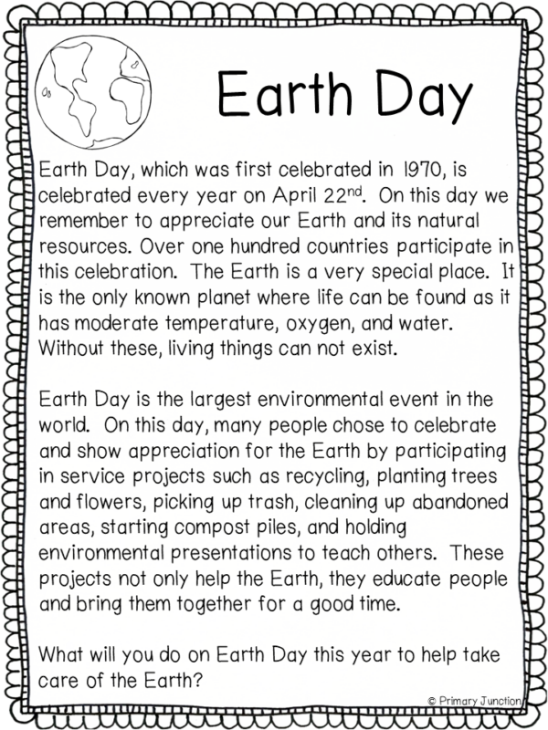 Earth Day Unit