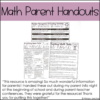 parent handouts parent teacher conferences literacy night math night family academic night english spanish handwriting math reading letter recognition number recognition counting activities at home writing handwriting spelling sight words fine motor skills summer skills math facts