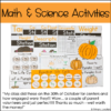 Pumpkin Literacy Math Science Activities Pumpkin Life Cycle Parts of a Pumpkin