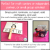 Math Facts Clip Cards Addition and Subtraction Within 10 February Math Centers - Image 4