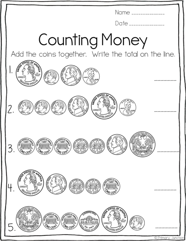 Money Posters Coins for the Classroom