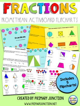 Fractions Unit Promethean Activboard Flipcharts