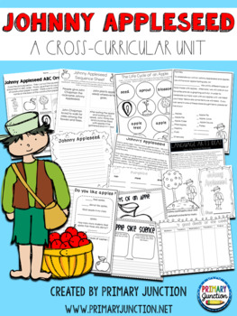 Johnny Appleseed Unit Literacy Math Science Social Studies Activities