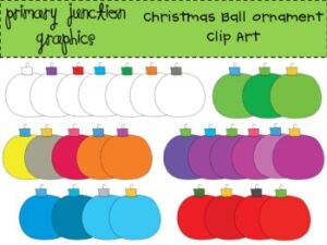 Christmas Ball Ornament Clipart