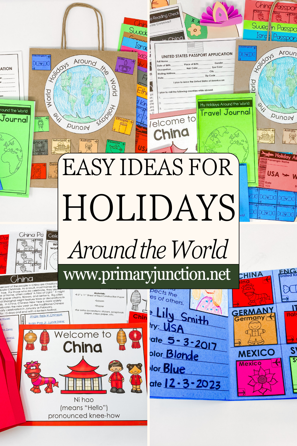 Holidays around the world christmas around the world passport kindergarten