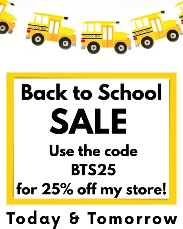 📣 It’s time for the Back to School TPT Sale! 
Save 25% off with code BTS25 – and stock up on classroom favorites!

📝 Parent Handouts for Building Skills at Home
➕ Math Scoot Games
📏 2nd Grade Measurement Activities
🎲 Monthly Addition Dice Partner Games
🍎 Johnny Appleseed Activities
💰 Coin & Bill Posters
👂 Syllable Activities
…and SO much more!
🛒 Grab what you need to start the year strong!

Don’t forget to use code: BTS25